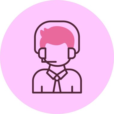 Basit iş simgesi basit düz illüstrasyon