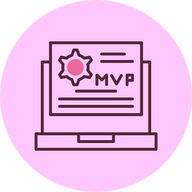 Basit iş simgesi basit düz illüstrasyon