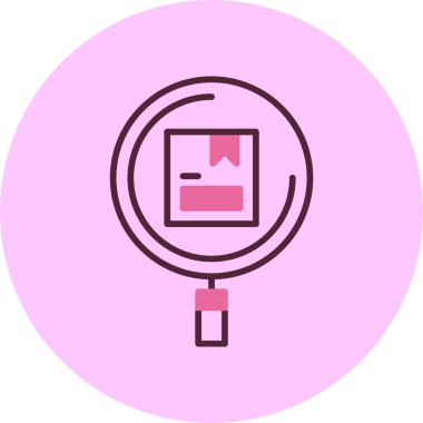 arama web simgesi vektör illüstrasyonu