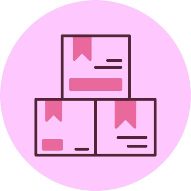 Ürün Değişkenleri simgesi, vektör basit illüstrasyon 