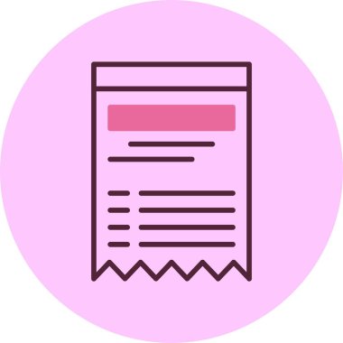 Alım simgesi, vektör basit illüstrasyon 