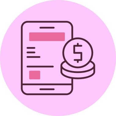 Hesap dengesi simgesi, vektör basit illüstrasyon 