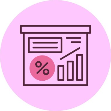 iş grafiği vektör illüstrasyonu