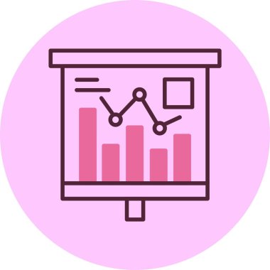 Grafik. Web simgesi basit illüstrasyon