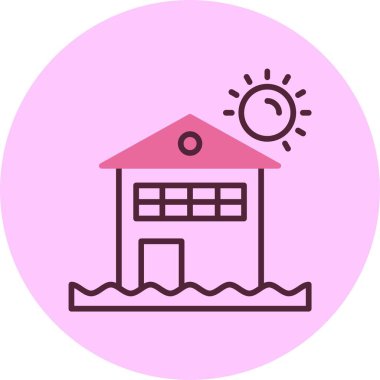 vektör evi resimleme