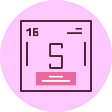 Sülfür Ağı vektör çizimi