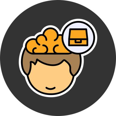 Dosya Çekmecesi Web simgesi vektör çizimi