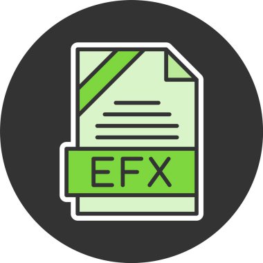 dosya uzantısı simgesi, vektör illüstrasyonu basit tasarım