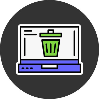 seo modern simgesinin vektör illüstrasyonu