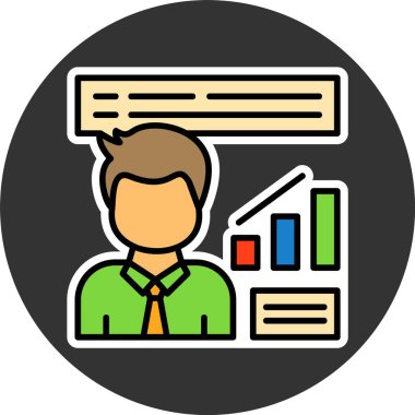 Büyüme simgesi, vektör basit illüstrasyon 