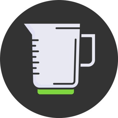 Atıcı simgesi, vektör basit illüstrasyon 