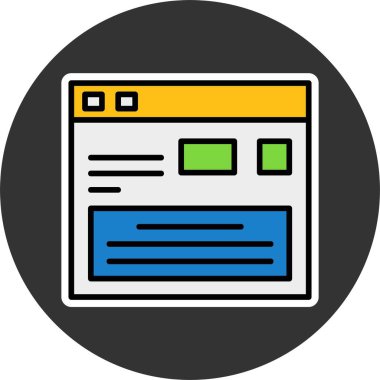 Platform web simgesi vektör illüstrasyonunu paraya çevir