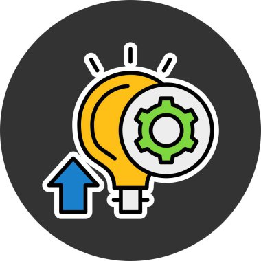 yenilik web simgesi vektör illüstrasyonu