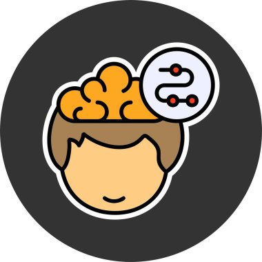 strateji web simgesi vektör illüstrasyonu