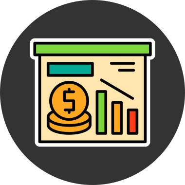 Durgunluk web simgesi vektör illüstrasyonu