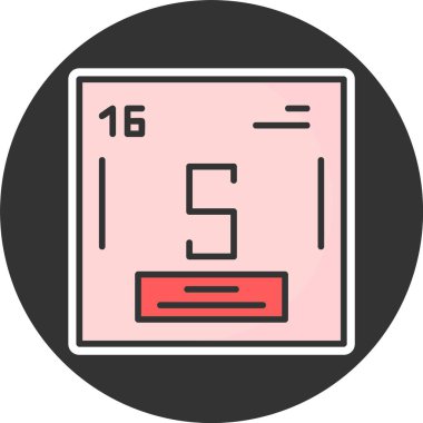 Sülfür Ağı vektör çizimi