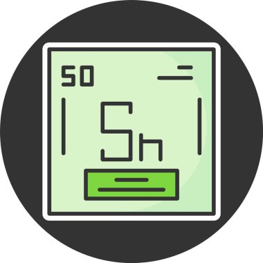 tin web simgesi vektör illüstrasyonu