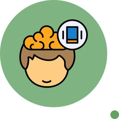 Çizgi film şefi akıllı telefon teknolojisini düşünüyor.