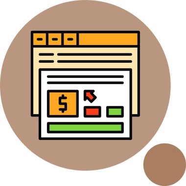 Renkli web arayüzü kullanılarak finansal veriler analiz ediliyor