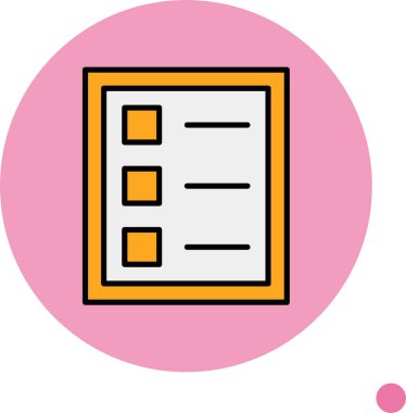 Liste - Düzen için vektör simgesini temizle