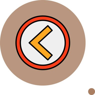 Renkli arkaplan, vektör illüstrasyonunda sembol ters simgesi  