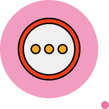 Renkli arkaplan, vektör illüstrasyonunda daha fazla simge  