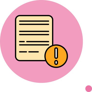 Renkli arkaplan, vektör illüstrasyonu üzerine simge yazılıyor  