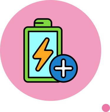 Çok yönlü ve asgari vektör simgesi, Batarya Koruyucu