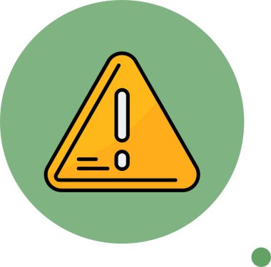 Renkli arkaplan, vektör illüstrasyonunda hata simgesi  