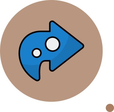 Renkli arkaplan, vektör illüstrasyonunda simgeyi paylaş  