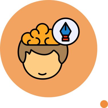 Çizgi film başı yazmayı düşündüğünü gösteriyor.