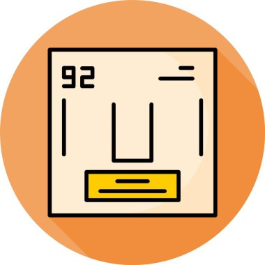 Sarı etiketli kare karton kutu simgesi