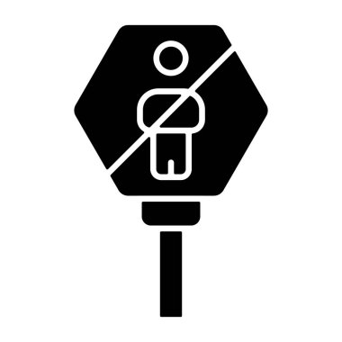 Kısıtlı alan simgesine girilmesi yasaklandı