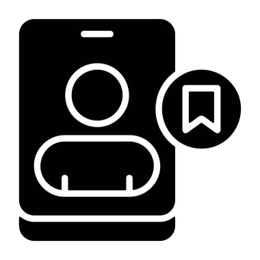 Akıllı telefon ekranındaki kullanıcı profili simgesi yer imi değiştiriliyor