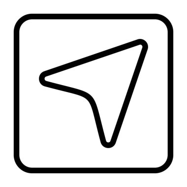 Beyaz geri gorund, vektör illüstrasyonunda simgeyi göster