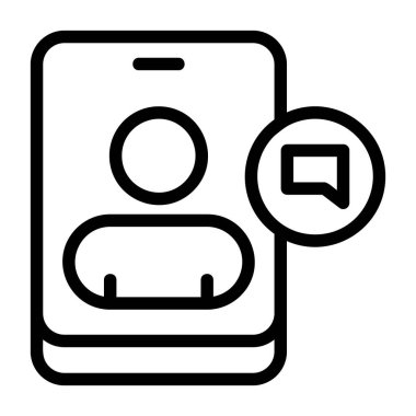 Metin Kişisi - tasarım için profesyonel vektör simgesi