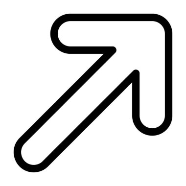 Beyaz geri gorund üzerinde ok Sağ simgesi, vektör illüstrasyonuName