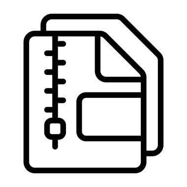 Beyaz geri gorund, vektör illüstrasyonunda sıkıştırılmış dosya simgesi  