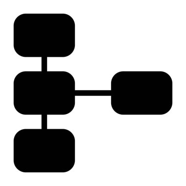 Bağlantı - Ürün tasarımı için temiz vektör simgesi