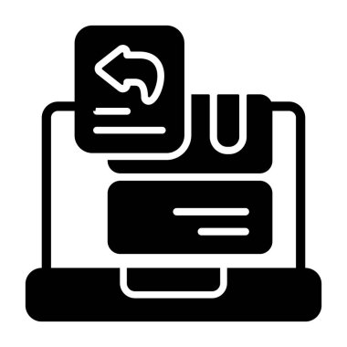 Paket çevrimiçi dizüstü bilgisayar arayüzü kullanılarak geri getiriliyor