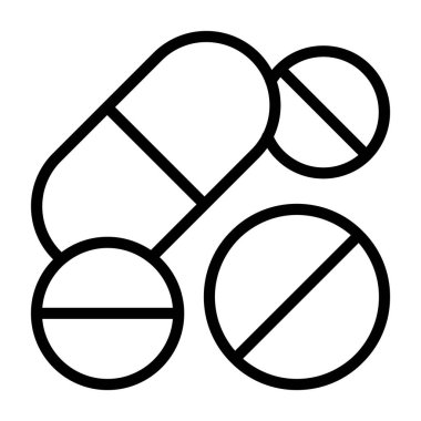 Birbiriyle örtüşen haplar ve tabletler.