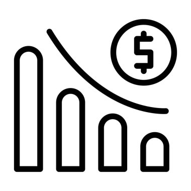 Düşen dolar değerini gösteren çizelge azalıyor