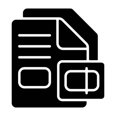 Beyaz geri gorund üzerindeki simgeyi yeniden adlandır, vektör illüstrasyonu