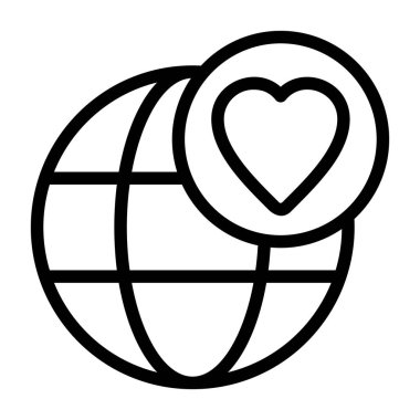 Kar amacı gütmeyen fon toplama simgesi, vektör illüstrasyonu