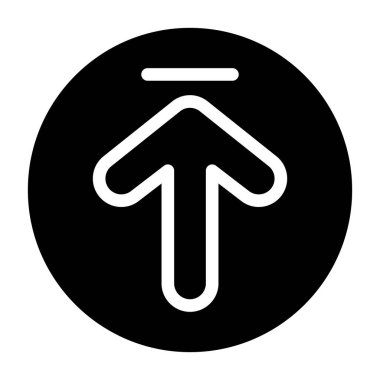 Beyaz geri gorund, vektör illüstrasyonuna simge yükle