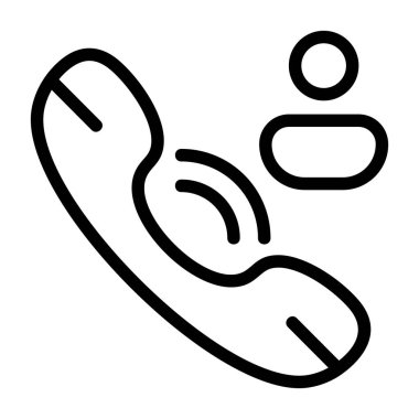 İletişim - pazarlama materyali için profesyonel vektör simgesi