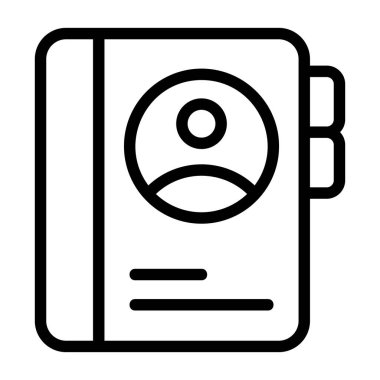 Kişiler - pazarlama materyali için profesyonel vektör simgesi