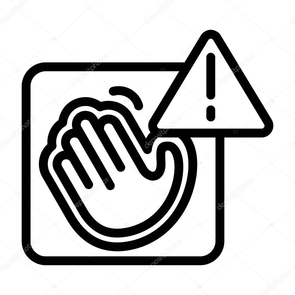 Houseparty icon on white backgorund, vector illustration