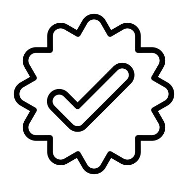 Beyaz arka plan üzerinde izole onay işareti simgesi         