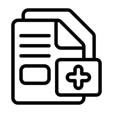 dosya belgesi vektör illüstrasyonu